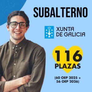 Inicio 37 Subalterno de la Xunta de Galicia