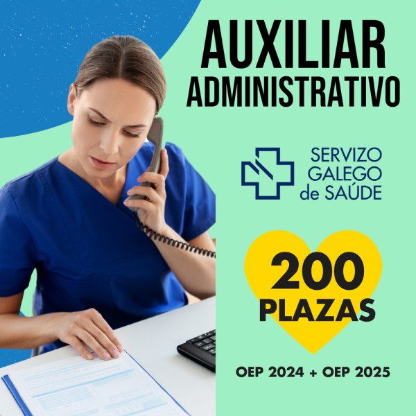 Auxiliar Administrativo Sergas